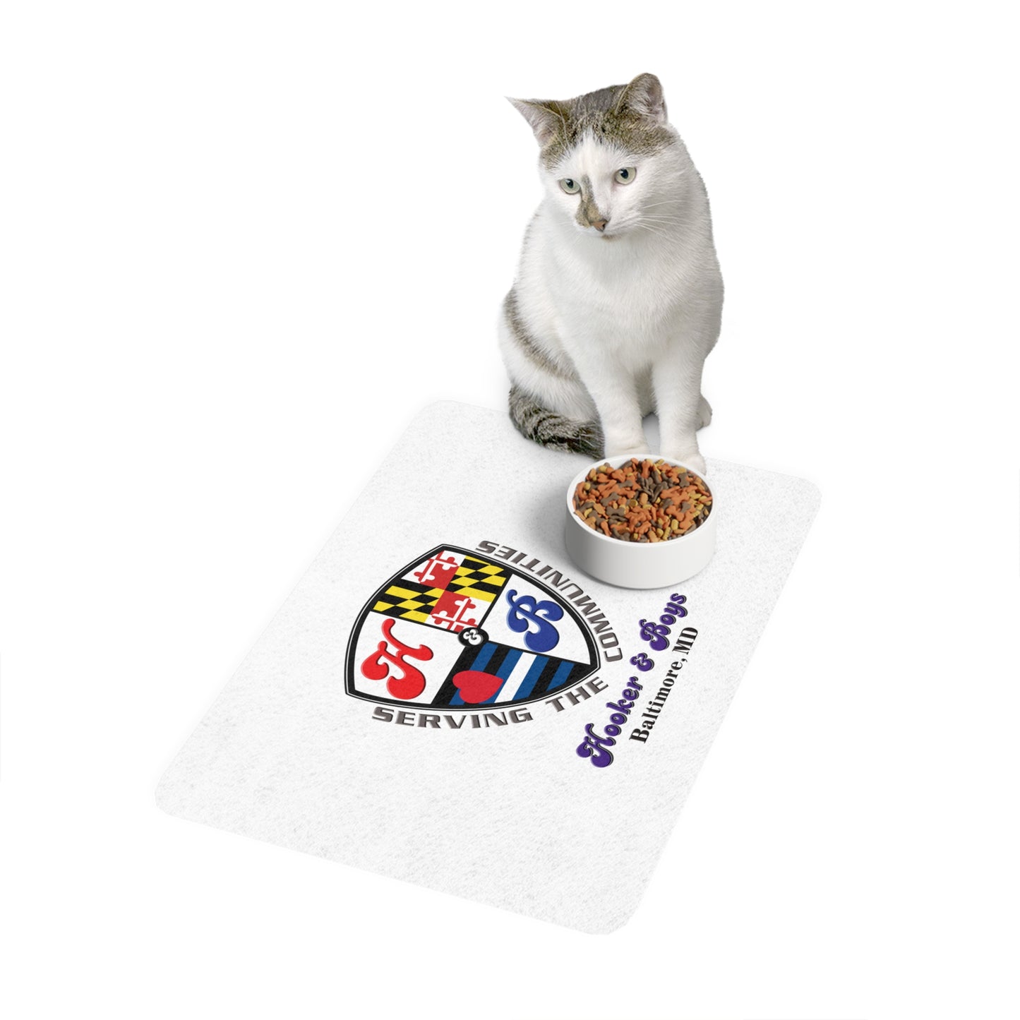 Custom Pet Food Mat for Dogs & Cats - Durable Feeding Mat, Kitchen Decor, Pet Accessory, Home Gift, Dog Bowl Mat